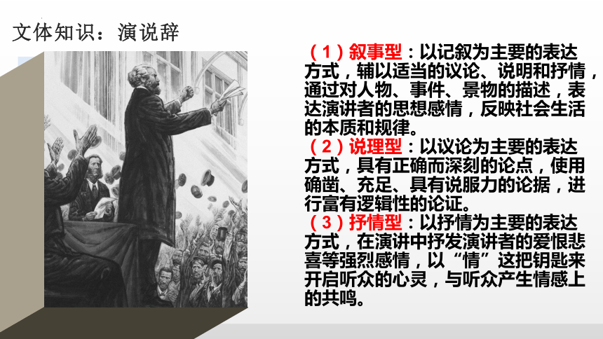 10.1《在〈人民报〉创刊纪念会上的演说》《在马克思墓前的讲话》课件(共36张PPT) 2022-2023学年统编版高中语文必修下册