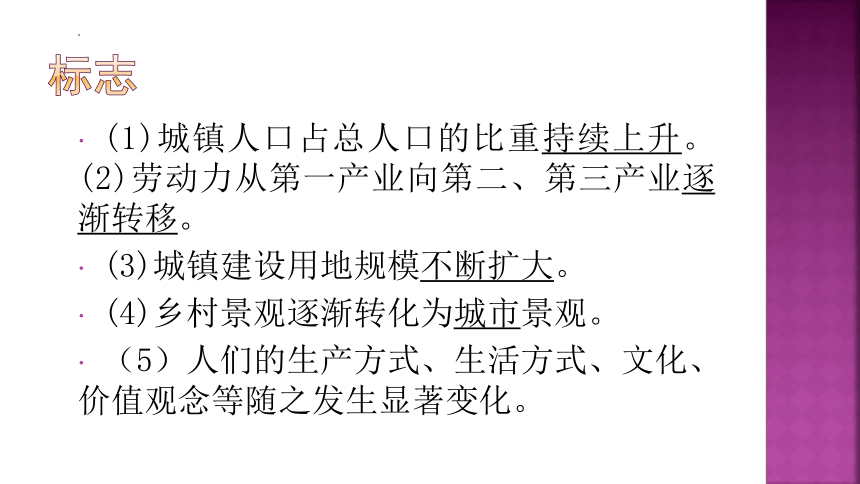 高中地理湘教版（2019）必修第二册2.3城镇化进程及其影响（共24张ppt）