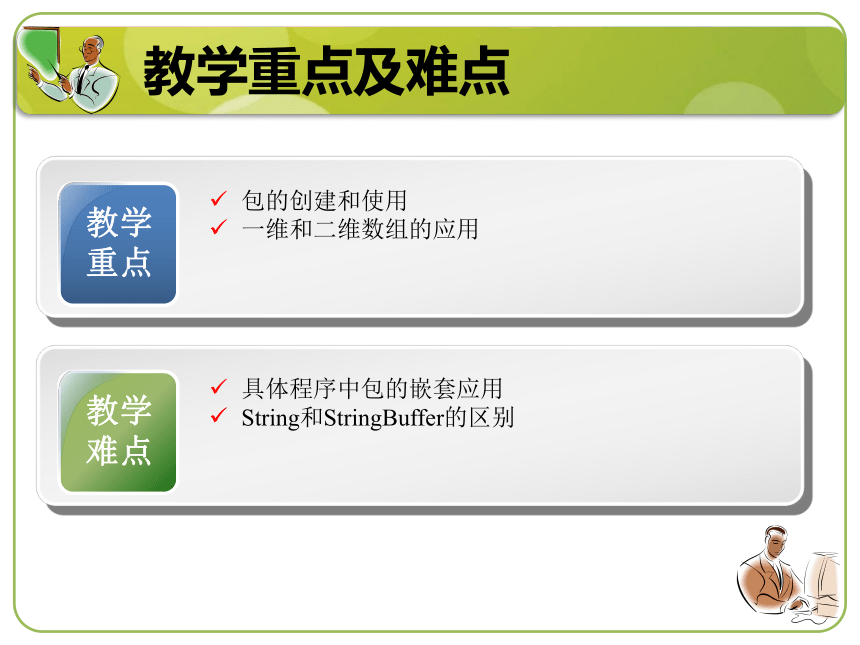 单元五 单元五 包、数组和字符串  课件(共25张PPT)-《计算机程序设计（Java）（第2版）》同步教学（机工版）