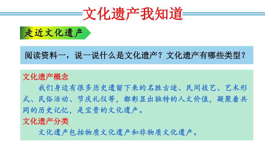 综合性学习：身边的文化遗产（课件）八年级语文上册（统编版）(共22张PPT)