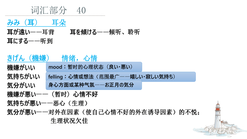 高中日语新版标准日语 第37-42课 复习课件（69张）