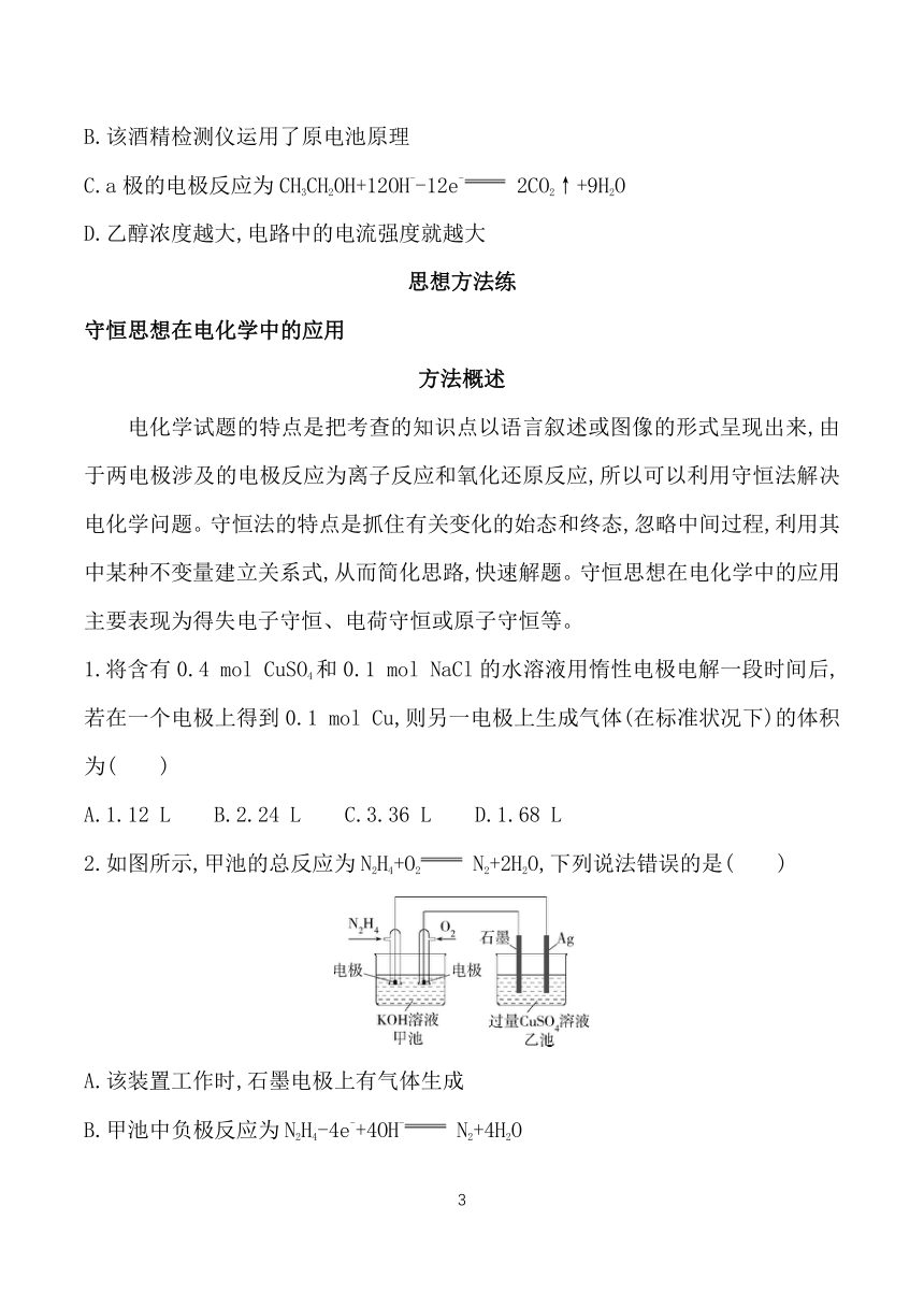 2024鲁科版新教材高中化学选择性必修1同步练习--第1章　化学反应与能量转化复习提升（含解析）