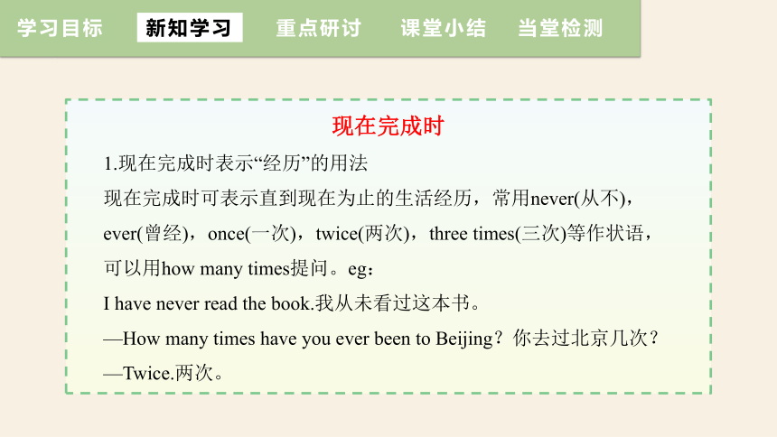 Unit 9 Have you ever been to a museum? Section A (Grammar Focus~4c)  课件 (共22张PPT)