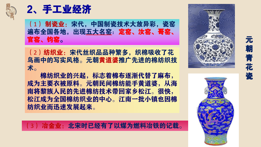 第11课 宋元时期的经济、科技与文化 课件（41页PPT）-中职历史>高教版（2023）>中国历史