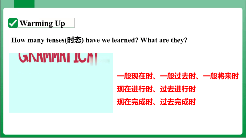 Unit13 SectionA GrammarFocus~4c 课件+内嵌视频【新目标九年级Unit 13 We're trying to save the earth】