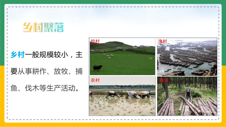 4.3 人类的居住地──聚落 课件(共29张PPT)人教版七年级地理上册