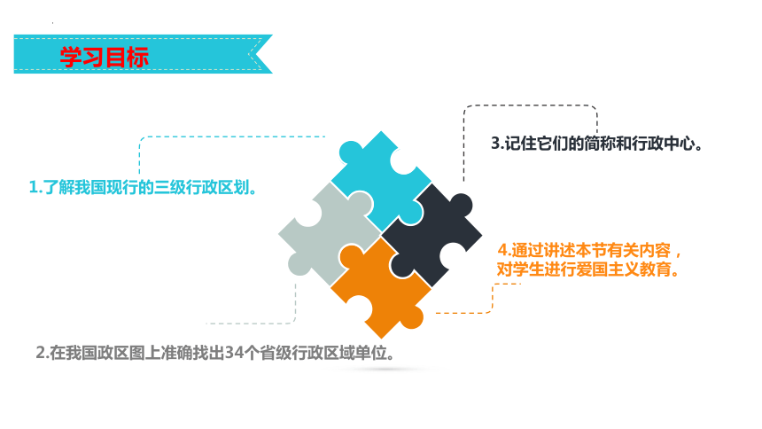 1.2 中国的行政区划 课件(21张PPT) 八年级地理上学期 湘教版
