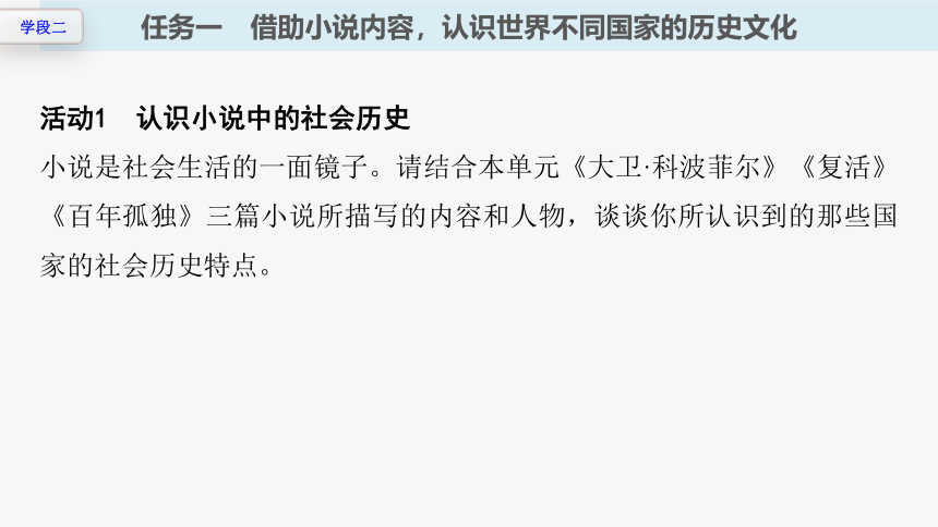 第三单元 小说任务整合 课件(共31张PPT)2023-2024学年统编版高中语文选择性必修上册