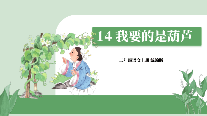 第14课 我要的是葫芦 教学课件(共41张PPT)