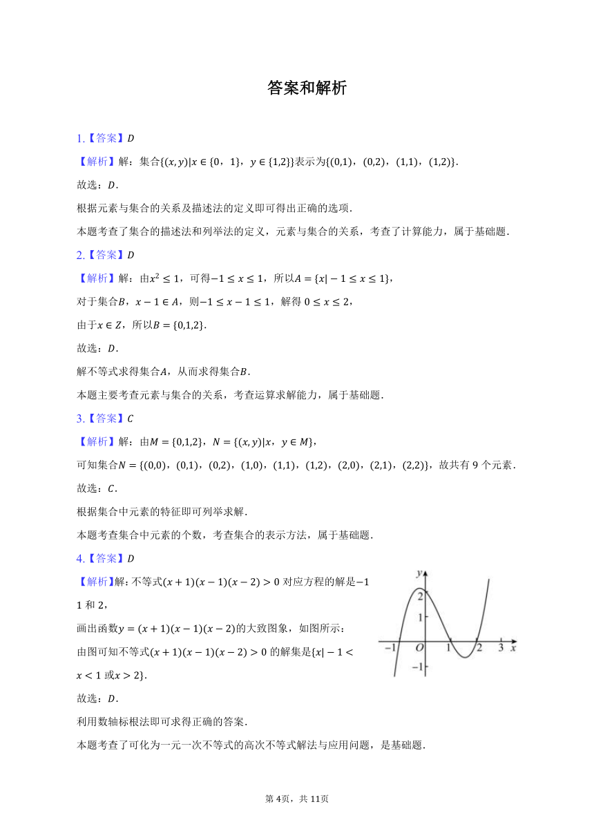 2023-2024学年黑龙江省大庆市名校高一（上）开学数学试卷（含解析）