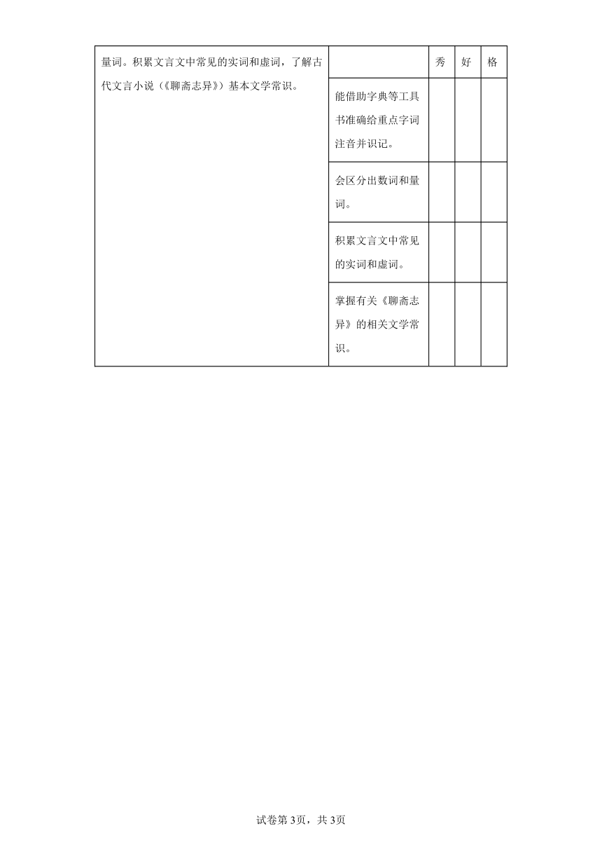 七年级上册语文第五单元作业1基础知识（含解析）