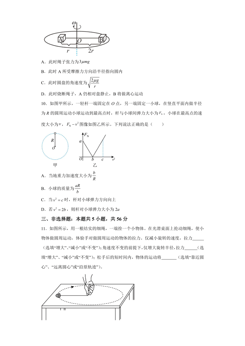 贵州省毕节市威宁县第八中学2022-2023学年高一下学期期中物理试题（含答案）