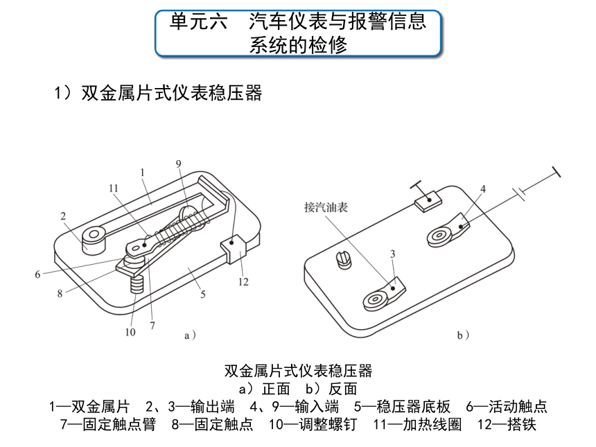 单元六 课题2  传统仪表的故障诊断 课件(共39张PPT)  -中职《汽车电气设备与维修》同步教学（劳动版）