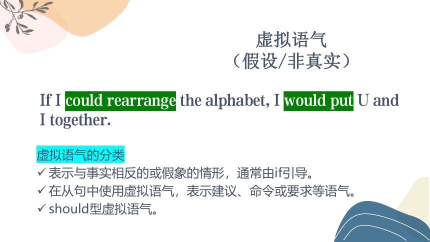 2024届高考英语语法复习：句法—虚拟、倒装、强调课件(共80张PPT)