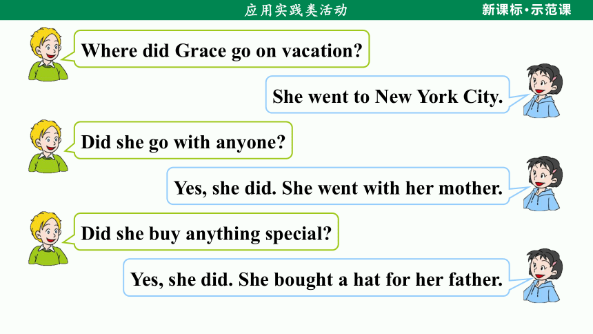 【新课标】Unit 1 Section B (3a—Self Check）课件（人教新目标八上Unit 1 Where did you go on vacation？）