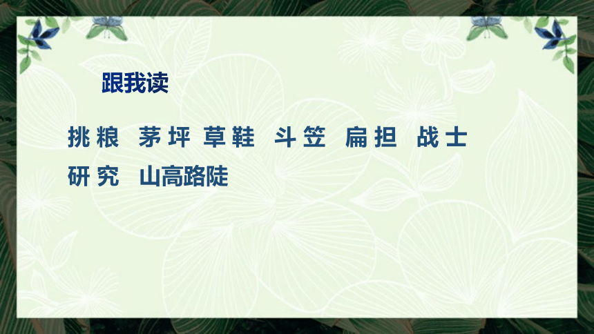 16 朱德的扁担 课件(共21张PPT)