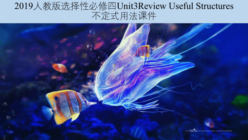 人教版（2019）选择性必修 第四册Unit 3 Sea Exploration Review Useful Structures不定式用法课件(共32张PPT)