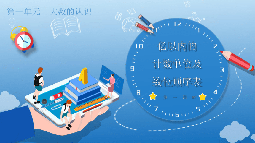 1.1 亿以内的计数单位及数位顺序表(教学课件)四年级数学上册人教版(共24张PPT)