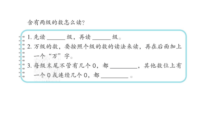 1.2 亿以内数的读法(共10张PPT)　人教版四年级上册数学