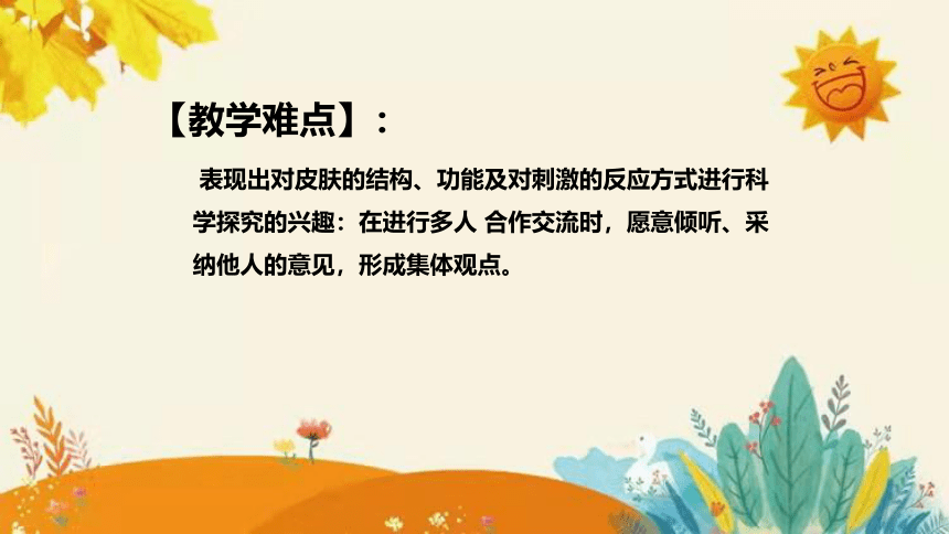 【新】青岛版小学科学六年级下册第一单元第五课时《触觉》说课课件(共31张PPT)附反思含板书设计和课后练习