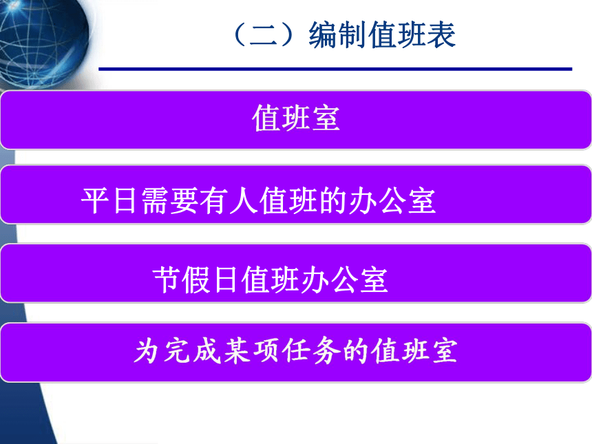 2.1值班工作 课件(共30张PPT）- 《秘书理论与实务》同步教学（对外经贸大学 ）