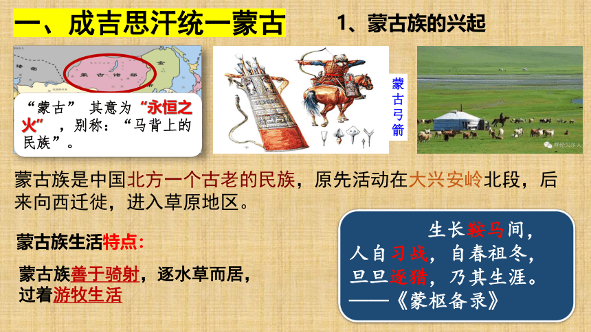 第10课  蒙古族的兴起与元朝的建立  课件（16张PPT）