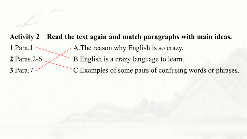 外研版（2019）必修 第一册Unit 2 Exploring English Starting out & Understanding ideas课件(共50张PPT)