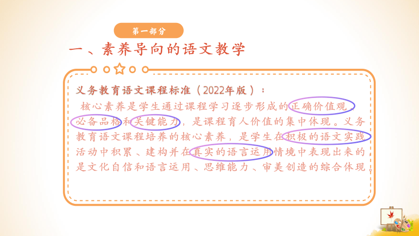 基于核心素养导向的小学语文“教学评”一体化命题探究 培训课件