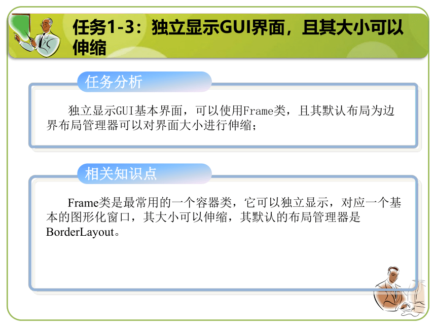 单元七  图形用户界面 课件(共37张PPT)-《计算机程序设计（Java）（第2版）》同步教学（机工版）