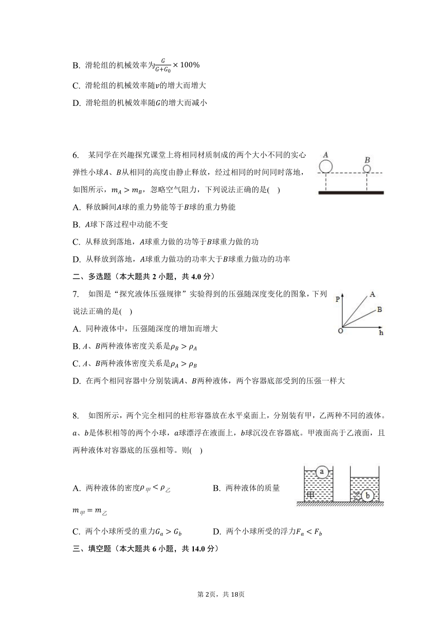 2022-2023学年河南省南阳市方城县八年级（下）期末物理试卷(含解析）