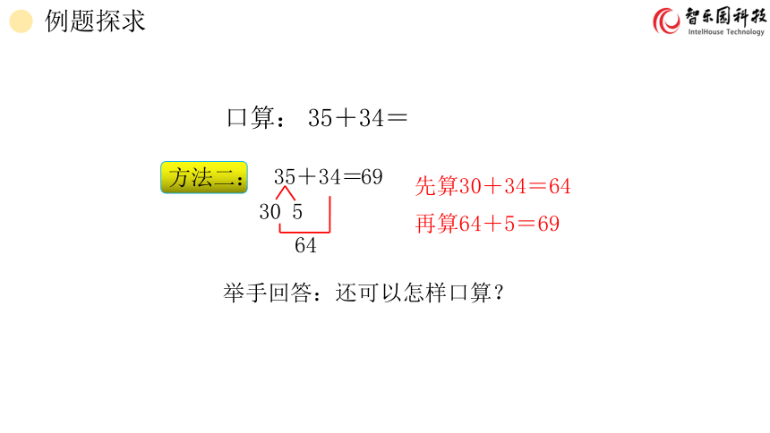 人教版小数三年级上册 2.1 口算两位数加两位数 课件