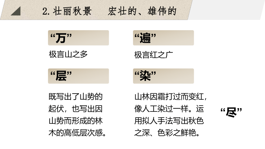 高中语文统编版必修上册1《沁园春 长沙》（共35张ppt）