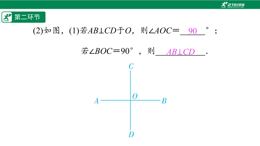 【五环分层导学-课件】2-2 两条直线的位置关系(2)-北师大版数学七(下)
