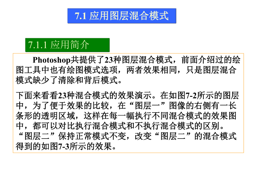 第7讲 图层的叠加与样式 课件(共44张PPT)-《使用Photoshop CS2处理图像》同步教学（劳动版）