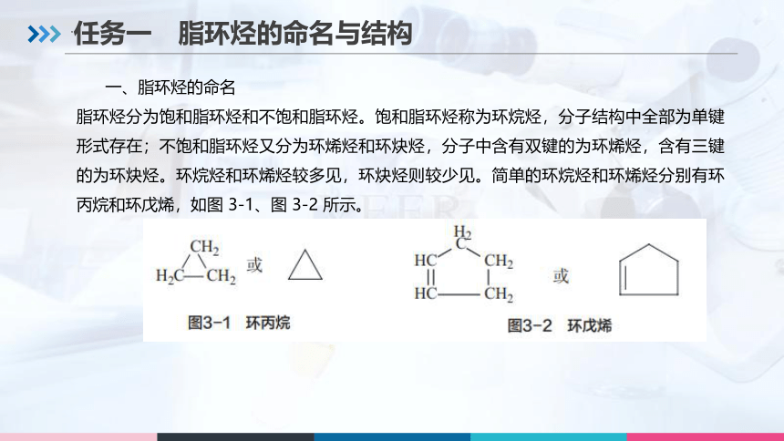 3.1脂环烃 课件(共32张PPT) 中职《化学》同步教学（湖南科技版）
