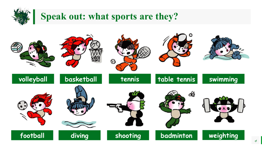 Unit 2 Let’s play sports!  Integrated skills课件-牛津译林版七年级上册