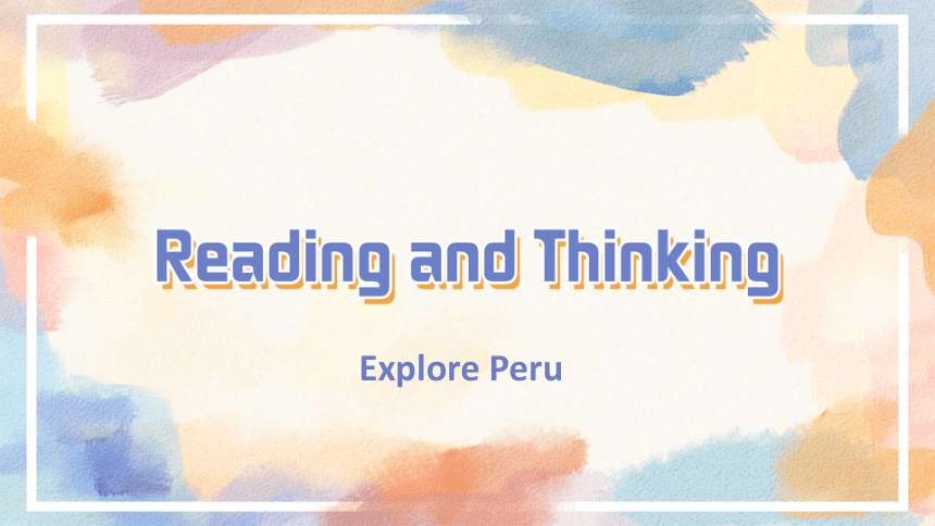 人教版（2019）  必修第一册  Unit 2 Travelling Around  Reading and Thinking课件(共24张PPT)