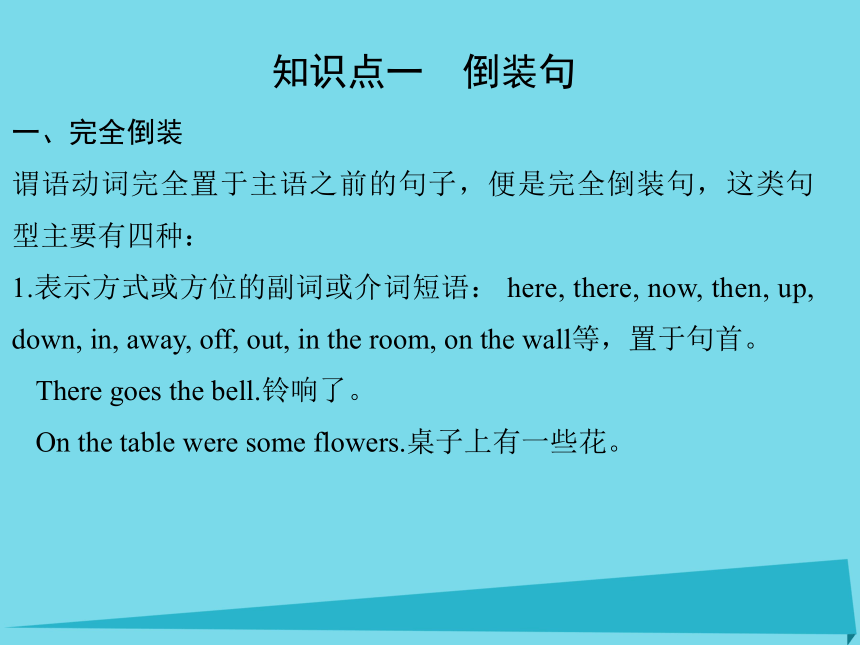 2024届高考英语语法二轮复习特殊句式课件(共55张PPT)