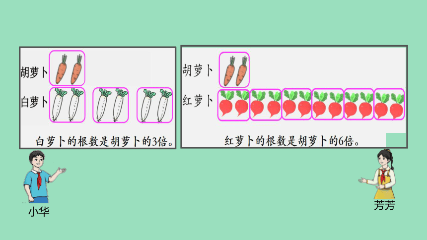 （2023秋新插图）人教版三年级数学上册 5 倍的认识（课件）(共19张PPT)