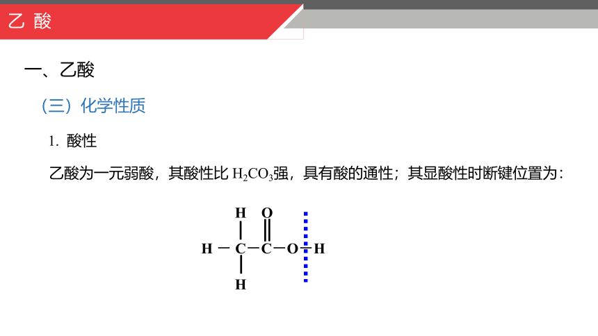 化学人教版（2019）必修第二册7.3.2乙酸（共26张ppt）