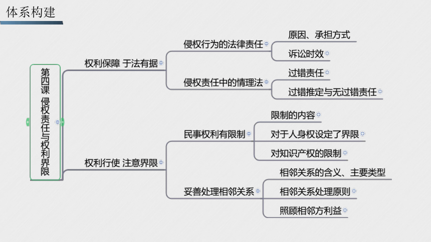 第四课  侵权责任与权利界限 一轮复习课件