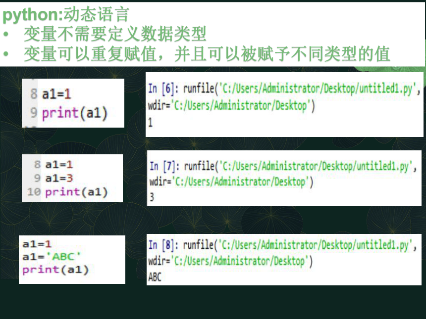 4.1.1 Python的常量与变量 课件(共32张PPT)  -2023—2024学年高中信息技术粤教版（2019）必修1