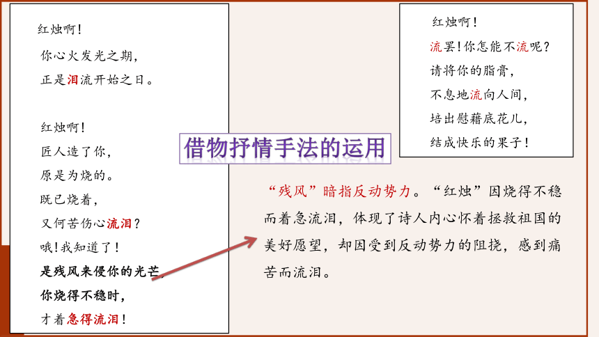 统编版必修上册2.2《红烛》课件(共57张PPT)