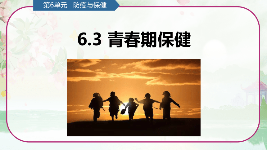 第6单元   防疫与保健 6.3 青春期保健 （课件）(共15张PPT)青岛版六年级科学上册