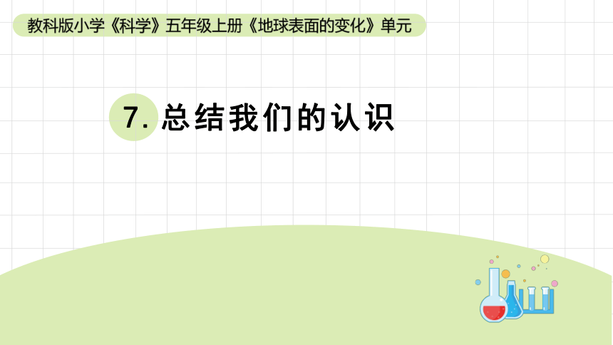 2023秋教科版五年级科学上册 2-7《总结我们的认识》（课件）(共19张PPT+视频)