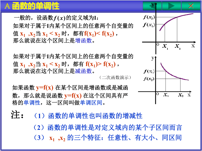 【语文版】中职数学3.3函数的单调性(xiao) 课件