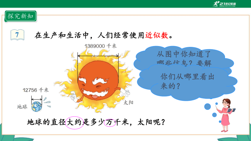 新人教版4年级上册 1.6 亿以内数的近似数 教学课件（20张PPT）