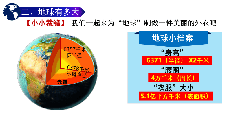 2.1认识地球 第1课时课件(共29张PPT内嵌视频) 湘教版七年级上册地理