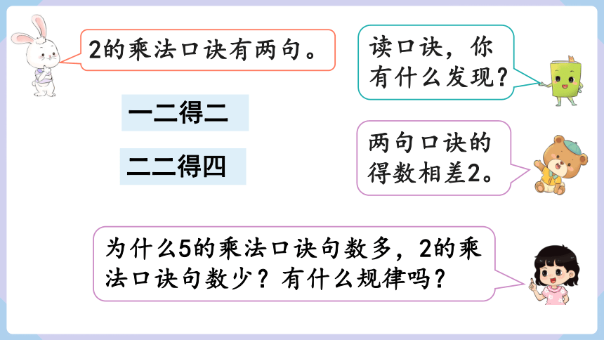 人教二年级数学上册   4.2 2、3的乘法口诀 课件（共15张PPT）