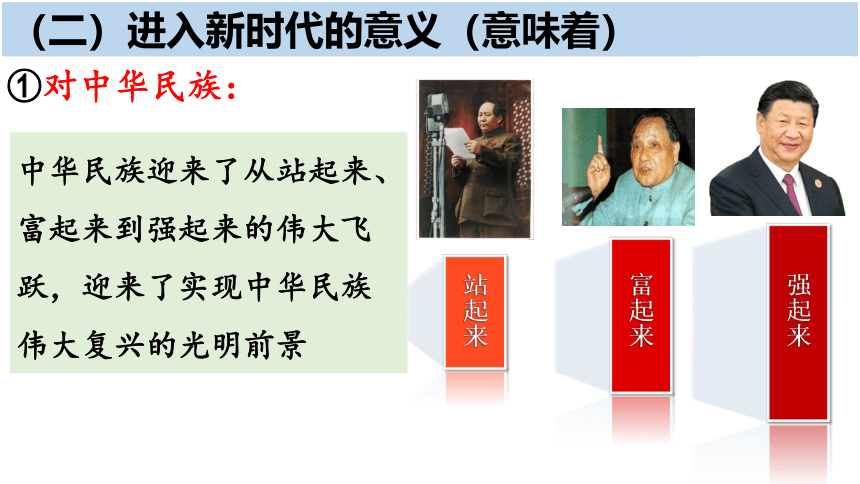 4.1中国特色社会主义进入新时代（共26张ppt）— 高中政治统编版必修一《中国特色社会主义》